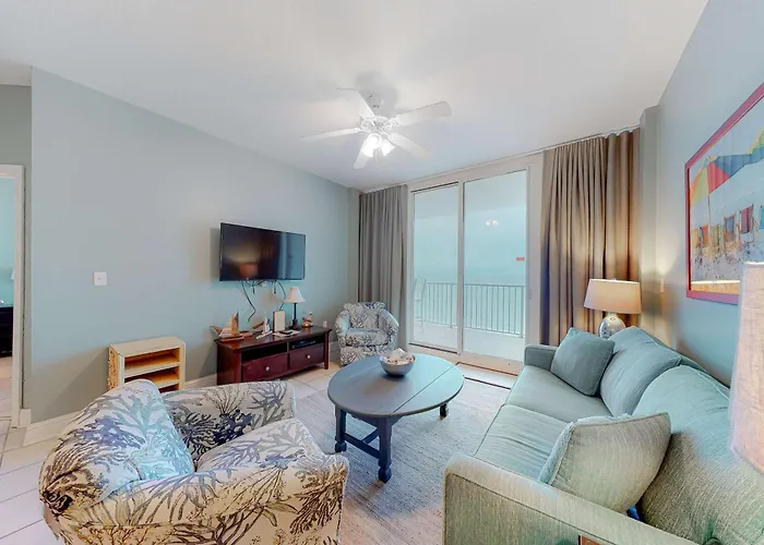 Polished Gulf-front With Balcony Ac Wifi & Shared Pools Hot Tubs Sauna Holiday home